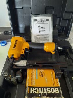 BOSTICH BUTTON CAP STAPLE GUN