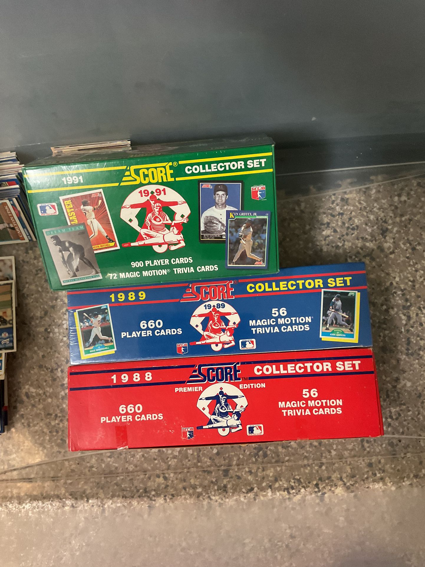 Score Baseball Trading Cards