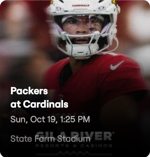 Cardinals Vs Packers Lower Level