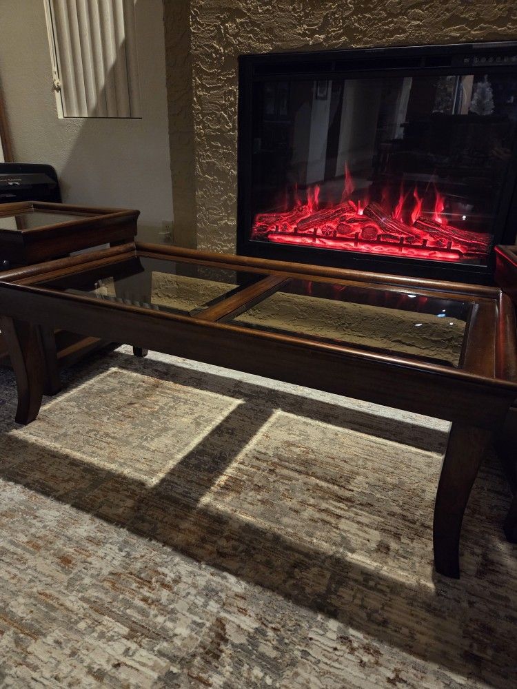 3-piece Living Room Table Set