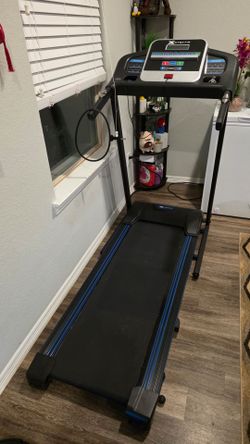 XTERRA TR150 folding treadmill Black