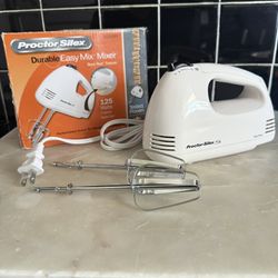 Proctor Silex Easy Mix 5-Speed Electric Hand Mixer 125 Watts