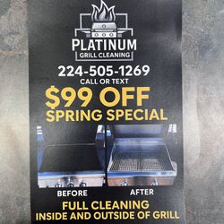 Grill Cleaning Special