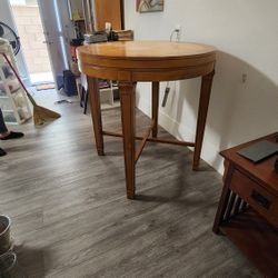 Walnut Side Table 