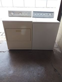 Heavy duty Whirlpool KitchenAid washer and electric dryer they work great free delivery and hookup
