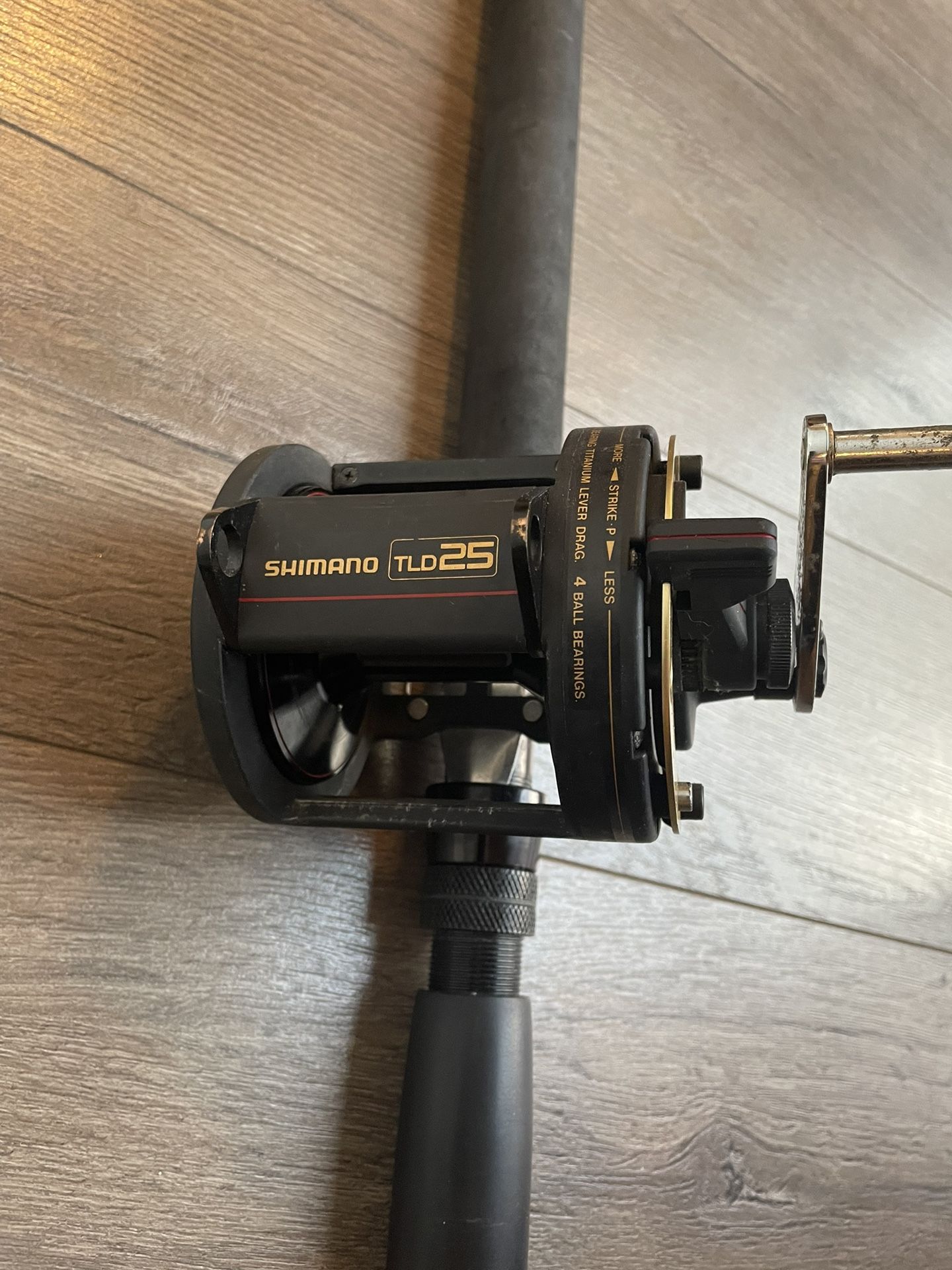 Shimano TLD 25 Saltwater Lever drag Reel W/ BillFisher 6’ 30-80lb Rod for  Sale in Palm City, FL - OfferUp