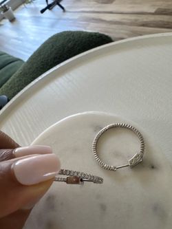 Hoop earrings