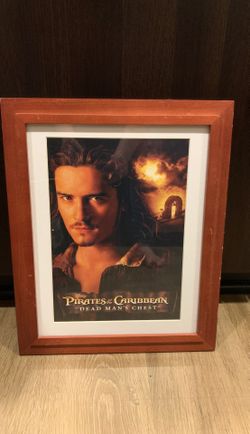 ☠️Pirates of the Caribbean Bloom Framed Art picture