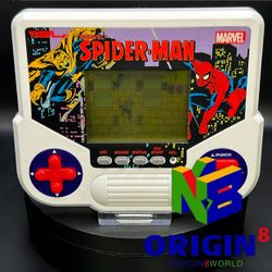 VTG Original 1988 SPIDER MAN Tiger Handheld LCD Travel Game Marvel Capcom WORKS