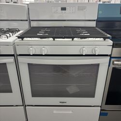 Whirlpool 30” Stove /  1 Years Warranty 