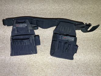 DiamondBack Tool Belt & Pouches Pro Construction Carpenter Contractor Toolbelt