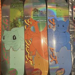 Santa Cruz Pokémon Skate Deck