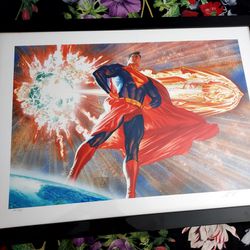 Alex Ross Superman Son Of Krypton Printers PP 10/25 Clampett not Sideshow 20x30