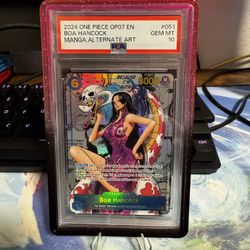 Boa Hancock (051) MANGA ALT ART PSA 10