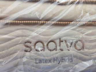 King Saatva Latex Hybrid Mattress