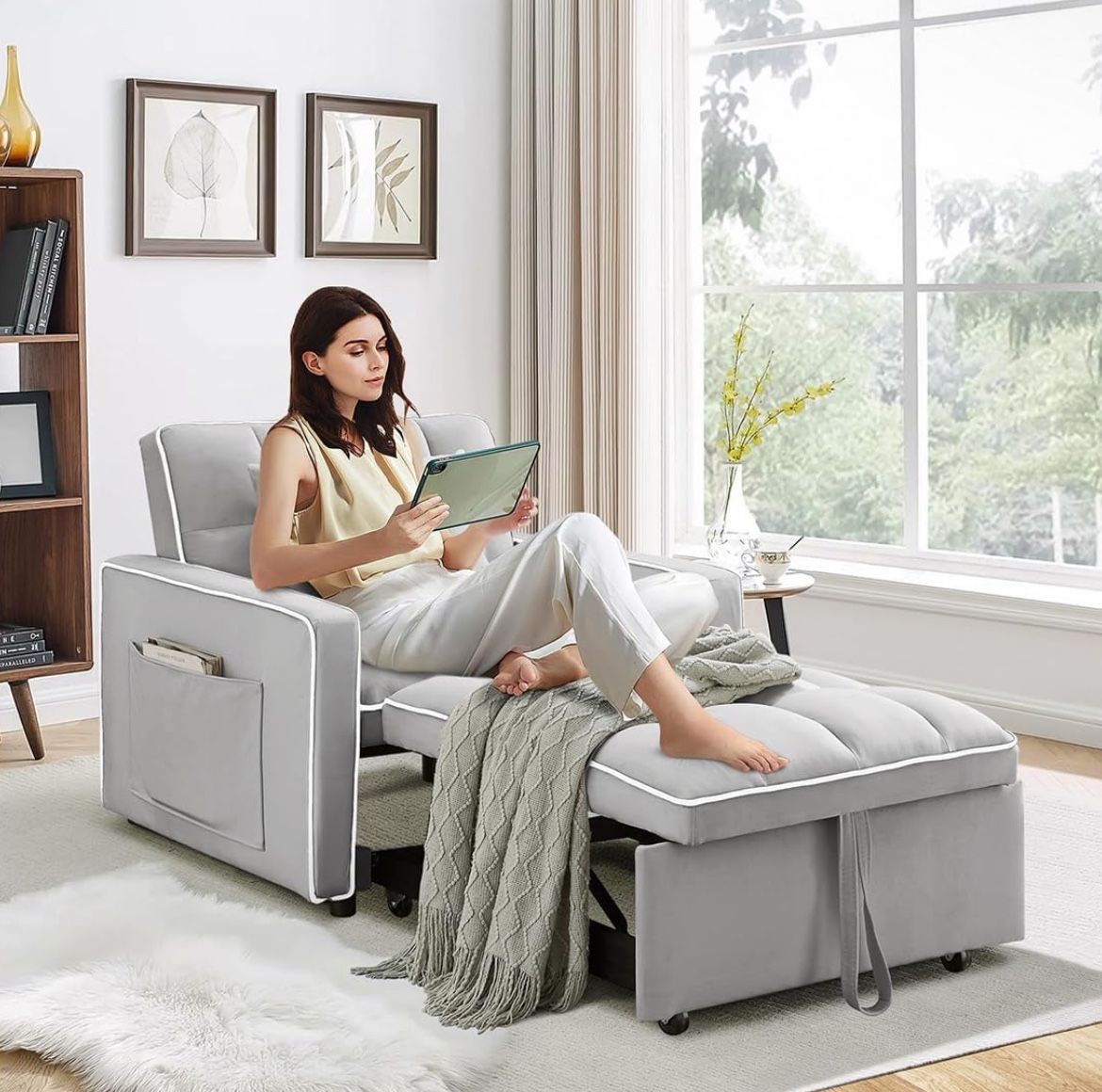 3 In 1 Convertible Sleeper Chair