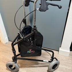 Nova 3-wheel (tri) Walker — nimble & compact w/ bag