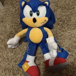 Sonic Plush Backpack Brand New