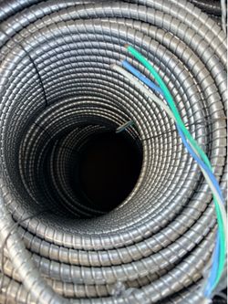 MC 12/2 electrical wire copper blue white green 250ft
