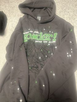 slate grey v2 spider hoodie 