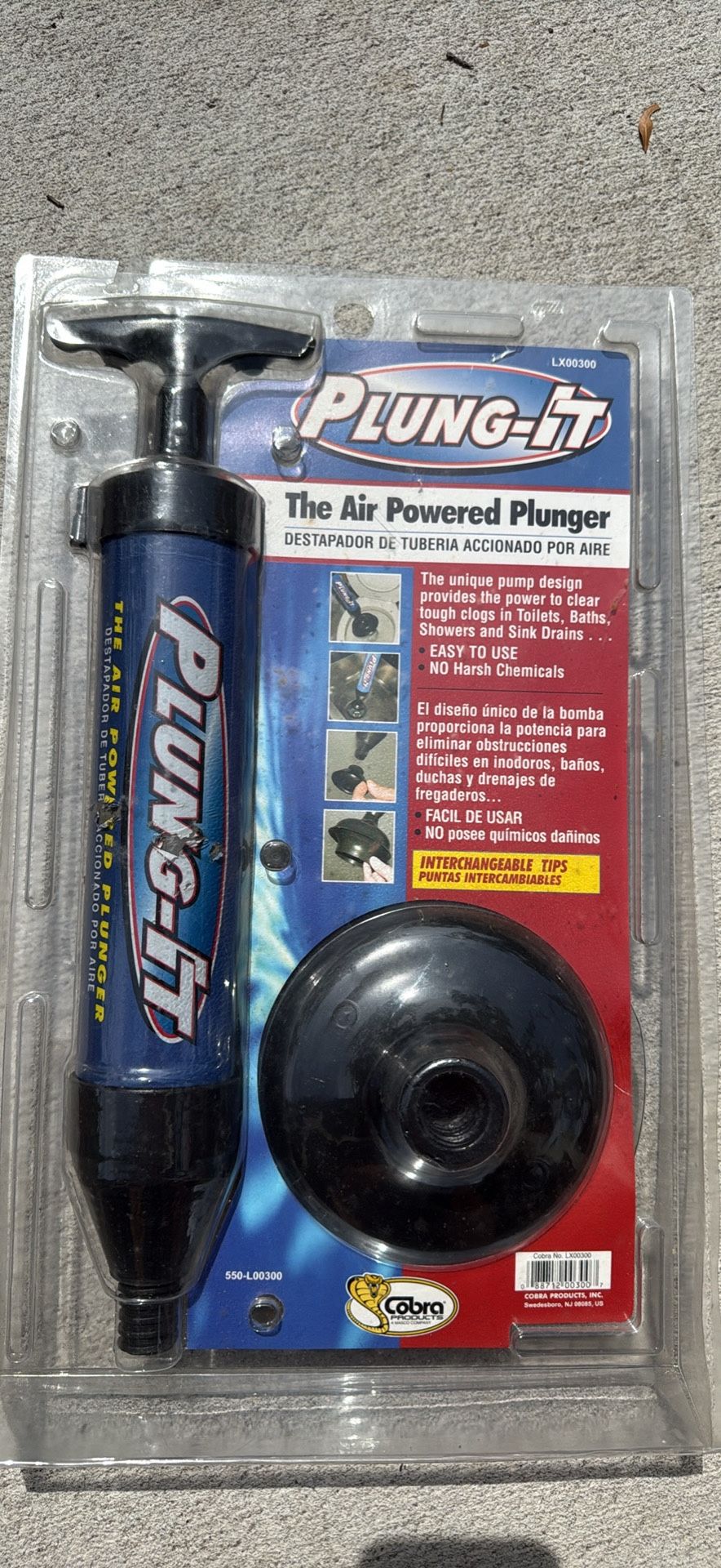 PLUNGE IT The powerful Plunger Works Like A Air Pump Easy To Use , Powerful