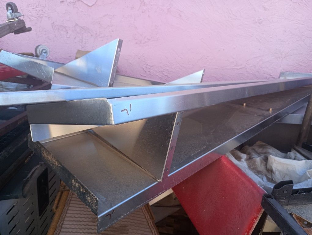 Stainless Metal Shelves