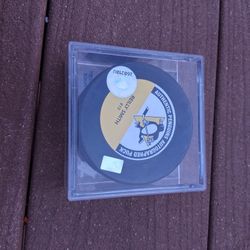Authentic Penguins Autographed Puck