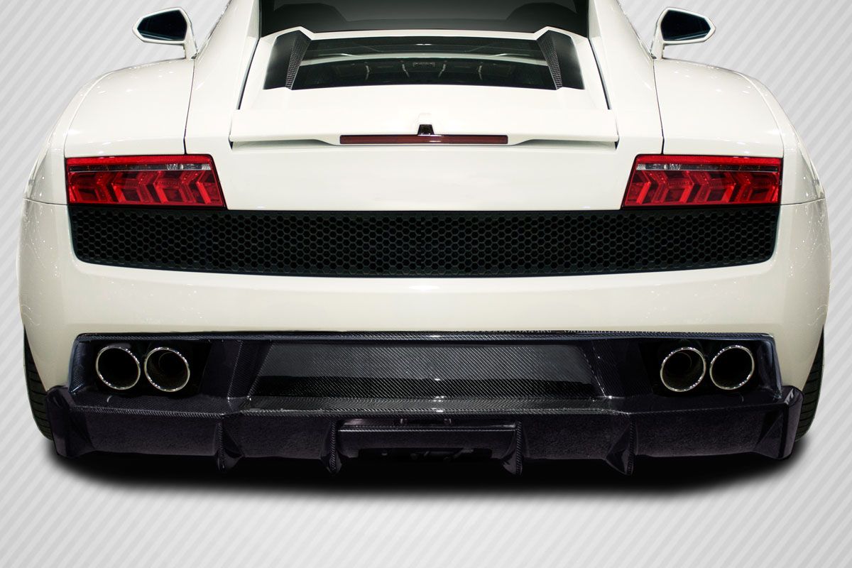 Blemished 2009-2013 Lamborghini Gallardo Carbon Creations LP560 LP570 Look Rear Diffuser - 1 Piece