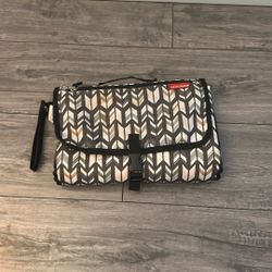 Diaper Changing Bag with Wipes Case