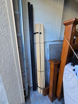 FREE.... Wooden bed slats for queen beds