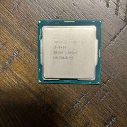 Intel i5 -9400 2.90GHZ CPU