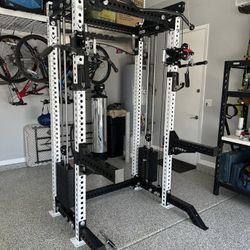 Vesta Fitness PRO SERIES 2-1 Ultimate Half Rack Functional Trainer/Gym Equipment/ Home Gym/ Fitness/ FREE DELIVERY 🚚 