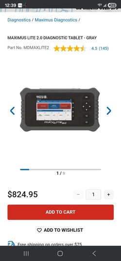 Matco tool scanner
