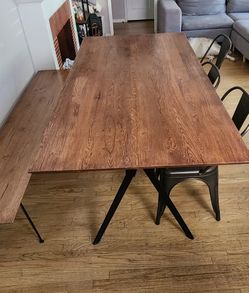 Bench And Table 79 Long x39 Wide x30.5 Tall