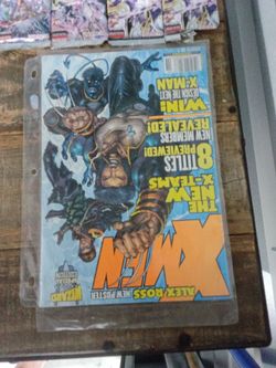 X-Men comic and Yu-Gi-Oh cards packs