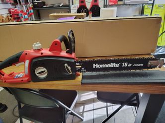 Home lite electric chainsaw 16in like new