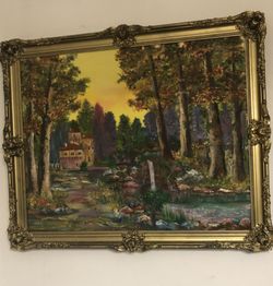 Handmade oil painting