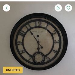28” Sterling & Noble Wall Clock