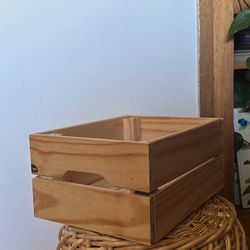 IKEA Wooden Crate Box 