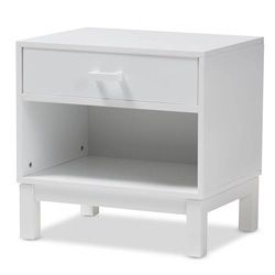 $115 White Nightstand NEW 