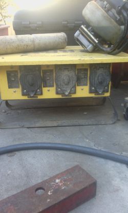 Portable power, jobsite