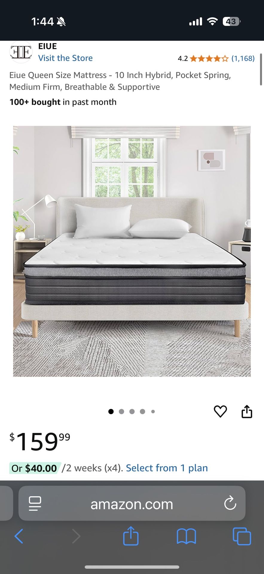 Mattress With Bed Frame