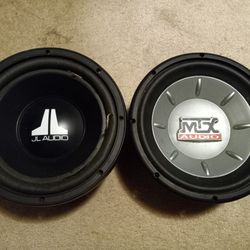 2 10" Car Stereo Subs Read Description 