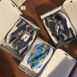 Jordan 3 n nike bundle all 3 for 300.