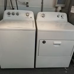 Washer and dryer