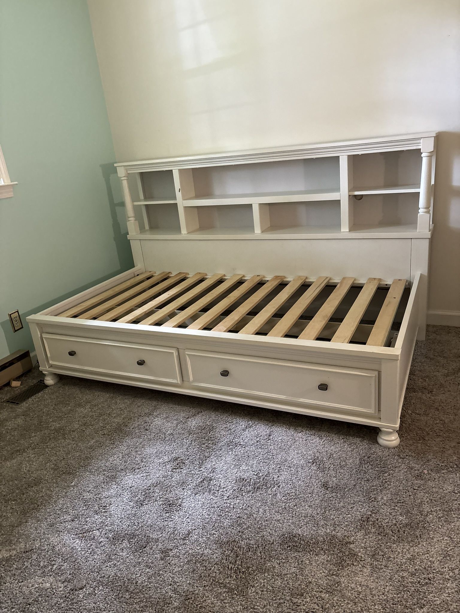 Twin size bookcase Bed
