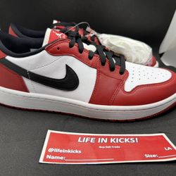 Nike Jordan 1 Chicago Golf Shoes 