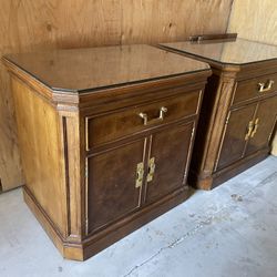 (2) Drexel Heritage Nightstands