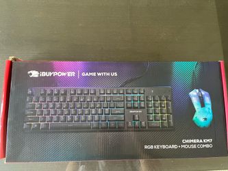 Open box keyboard and mouse combo