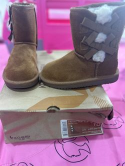 Kookaburra Tan Kid Boots 10c